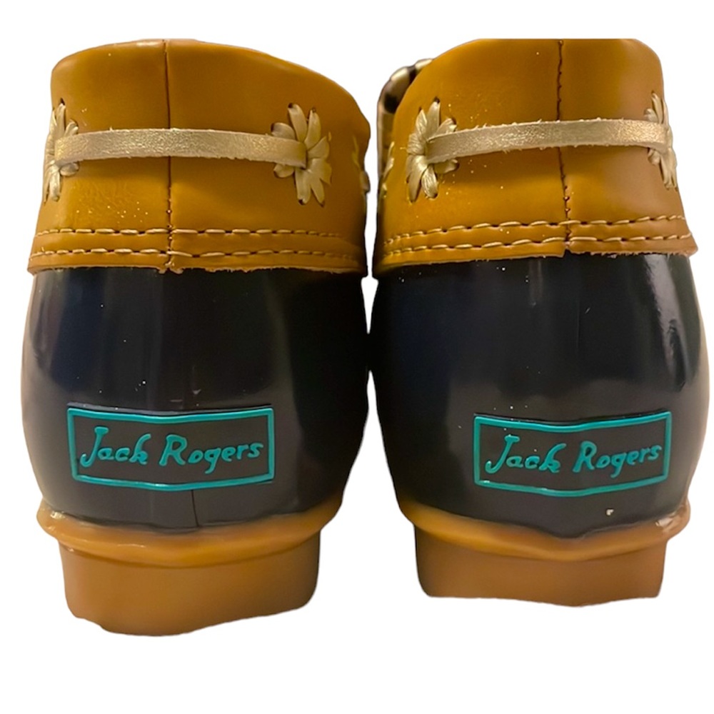 Jack Rogers, Aubrey Boot Navy/Tan - Picture 5 of 7
